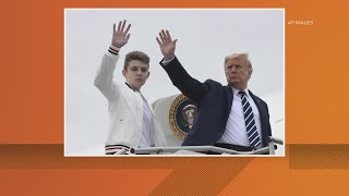 Barron Trump, 18, to make political debut as Florida delegate to the Republican convention