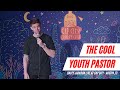 Cool youth pastor does stand up comedy