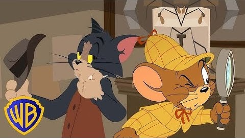 The Cat & Mouse Detectives! 🔎 | Tom & Jerry | #cartoonsforkids  @wbkids