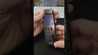 УЧУ ПРАВИЛЬНО ВСТАВЛЯТЬ SIM КАРТУ В VERTU SIGNATURE S DESIGN