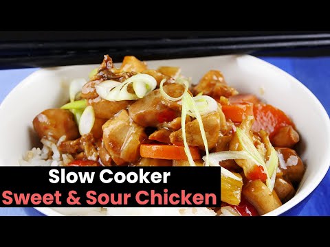 Slow Cooker Sweet & Sour Chicken