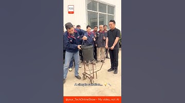 BRILLIANT INVENTION ⚙️a cart that balances itself 🛒💡#skills #crafts #invention