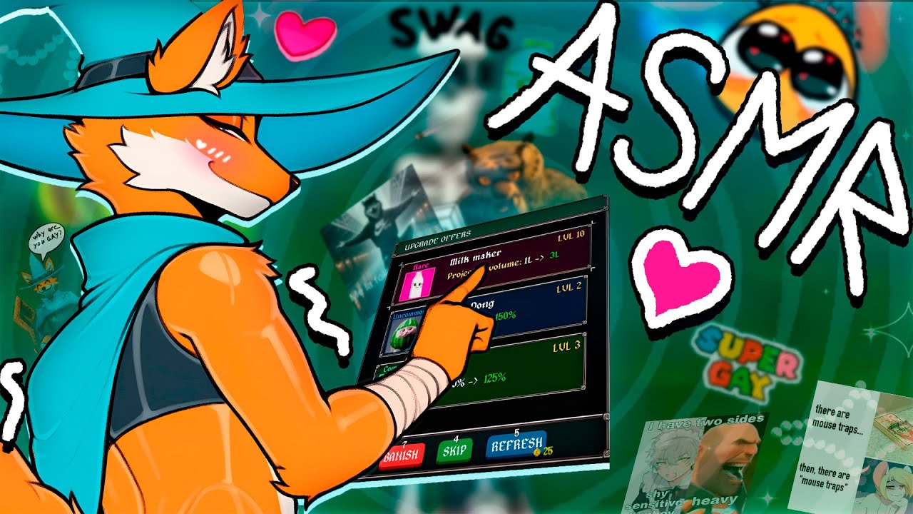 Furry Femboy Upgrades Milk While Making Mouth Sounds [FURRY FEMBOY ASMR] | Mouth Sounds & Breathing