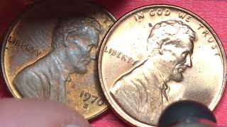 US 1970 Lincoln Large Date Small Date Penny   United States One Cent Coin   HD 1080p