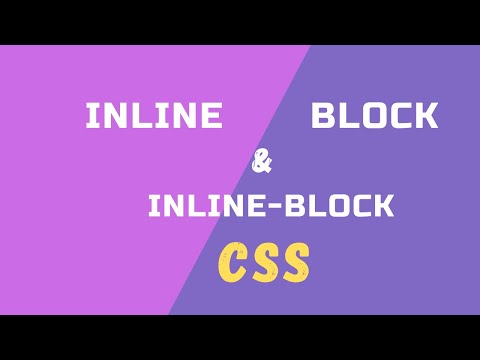 Vidéo: Qu'est-ce que le bloc CSS ?