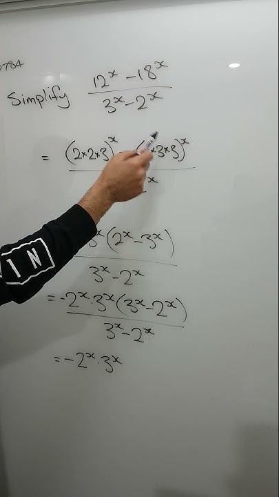 How to simplify a fraction with sums of powers in numerator ...