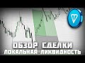 Обзор позиции TON! Работаем с локальной ликвидностью и забираем профит!