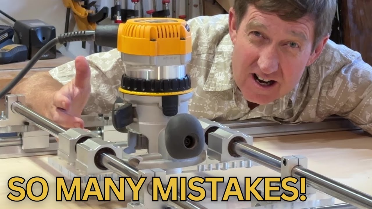 Affordable Router Sled - I finally got it right! - YouTube