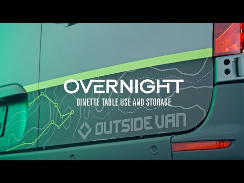 Overnight: How to use and store the Dinette Table