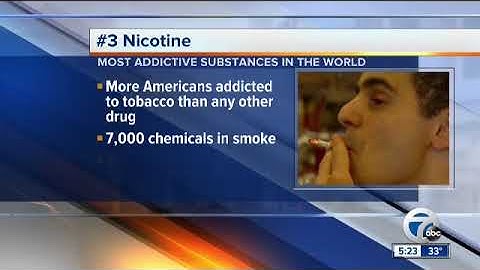 Ask Dr. Nandi: The five most addictive substances in the world