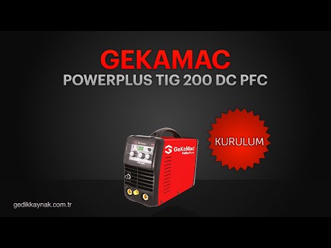 GeKaMac PoWerPlus+ TIG 200 DC PFC Panel Kurulumu / Installation #kaynakmakinesi #gekamac #welder