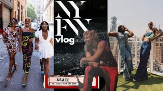 NYFW Vlog | NYC Vibes + Events + Looks + BTS of ASAKE @ Barclays 😍 | NYFW 2023