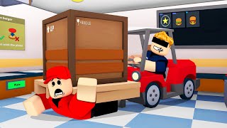 ROBLOX COOKING using FORKLIFTS