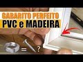 SUPORTE OU GABARITO PARA CORTE EM MEIA ESQUADRIA CORTE DIAGONAL e fazer corte para MARCHETARIA FORRO