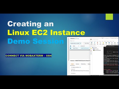 How to Creating an EC2 Instance on AWS & Connect Via SSH MobaXterm -தமிழ்