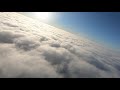 FPV полёт над облаками
