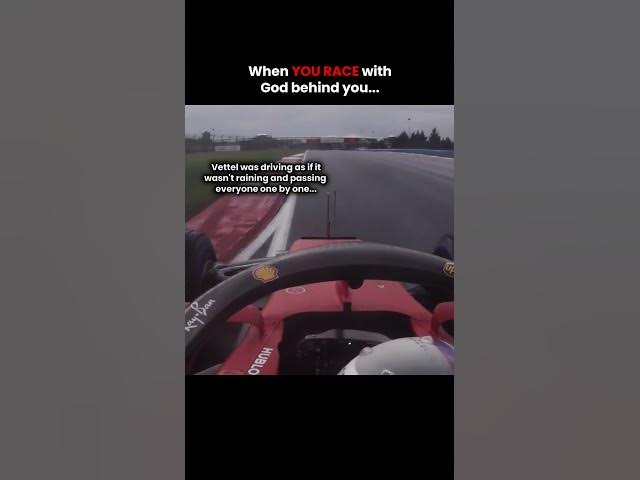 When Sebastian Vettel Gave A Driving in The Rain Lesson in Formula 1