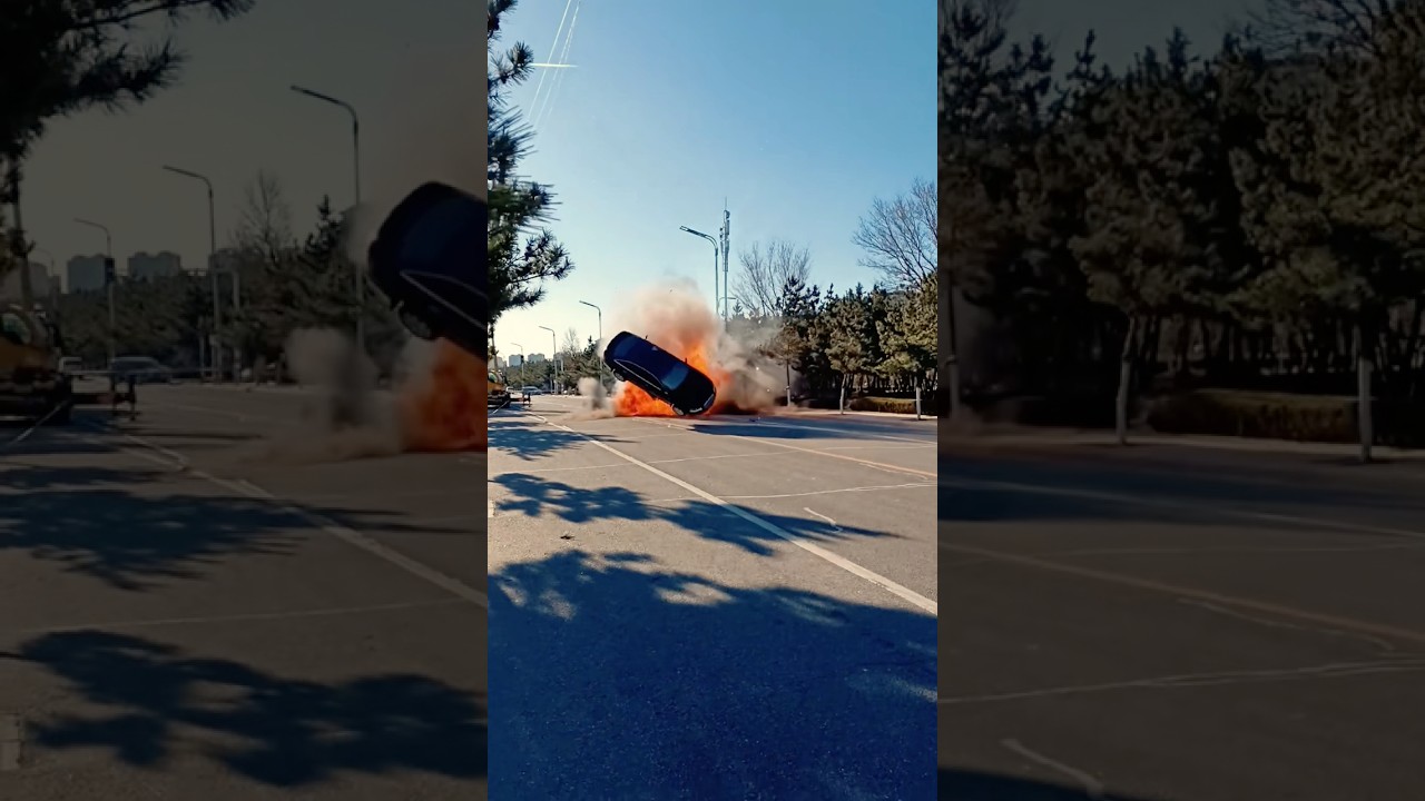 Unexpected Car Explosion 