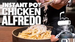 INSTANT POT CHICKEN ALFREDO | SAM THE COOKING GUY