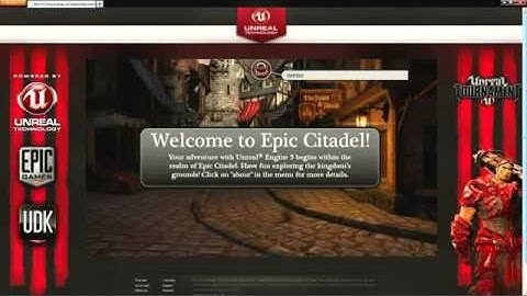 Unreal Engine 3 Support for Adobe Flash Player - Epic Citadel Trailer3704
