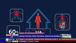 Presiden Jokowi Posting Video Protokol Kesehatan Corona (Covid-19)