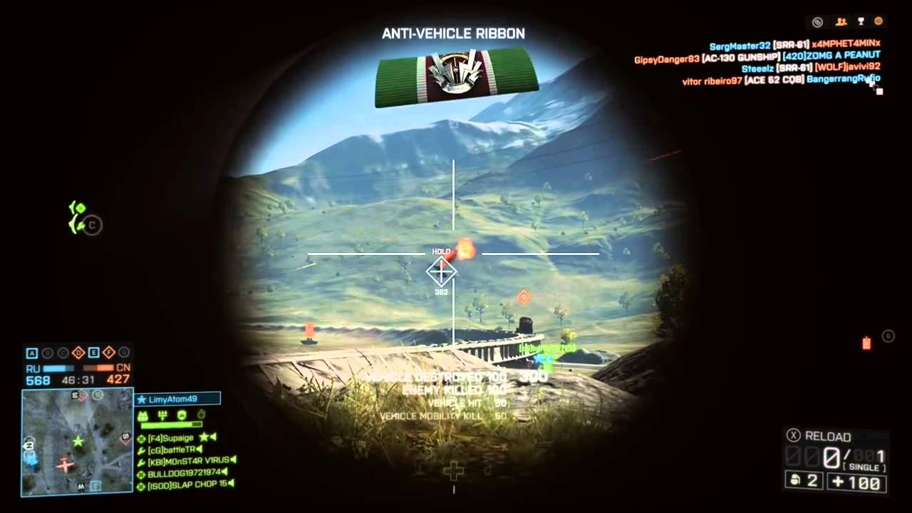 Battlefield 4 - Funny Clips - HVM-II Slaughter