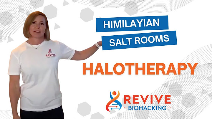 Revive Biohacking - Halotherapy: Salt Rooms