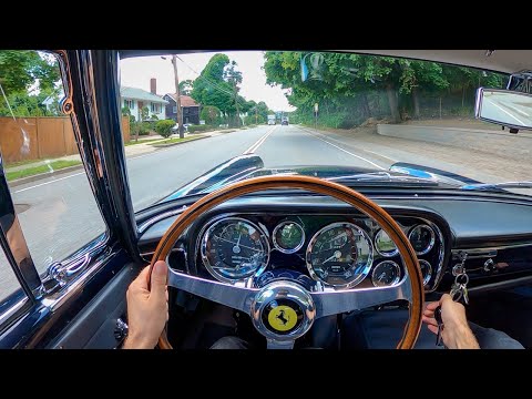 1960 Ferrari 250 GT Coupe by Pinin Farina - POV Test Drive by Tedward (Binaural Audio)