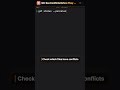 Preview merge conflicts before they happen #Shorts