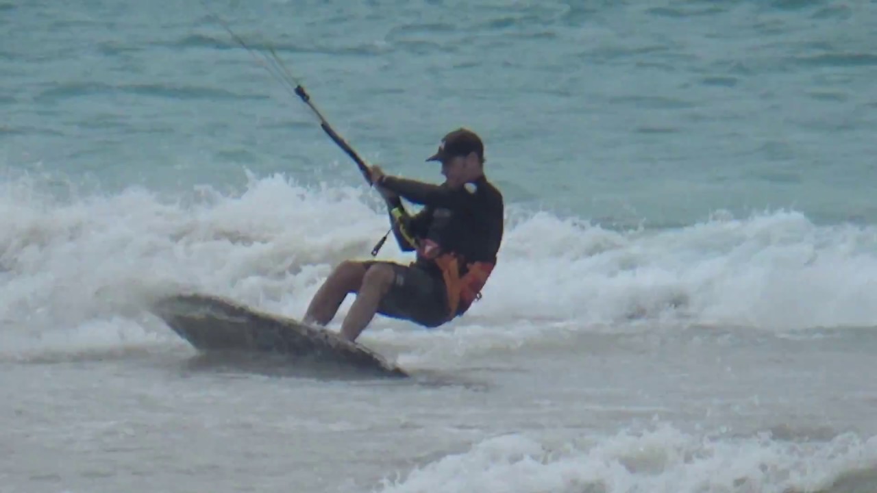 Kiteboarding at Kailua, Jan 22 2017 YouTube