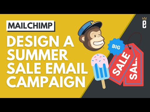 Design a Summer Sale Email Campaign Using Mailchimp and Canva