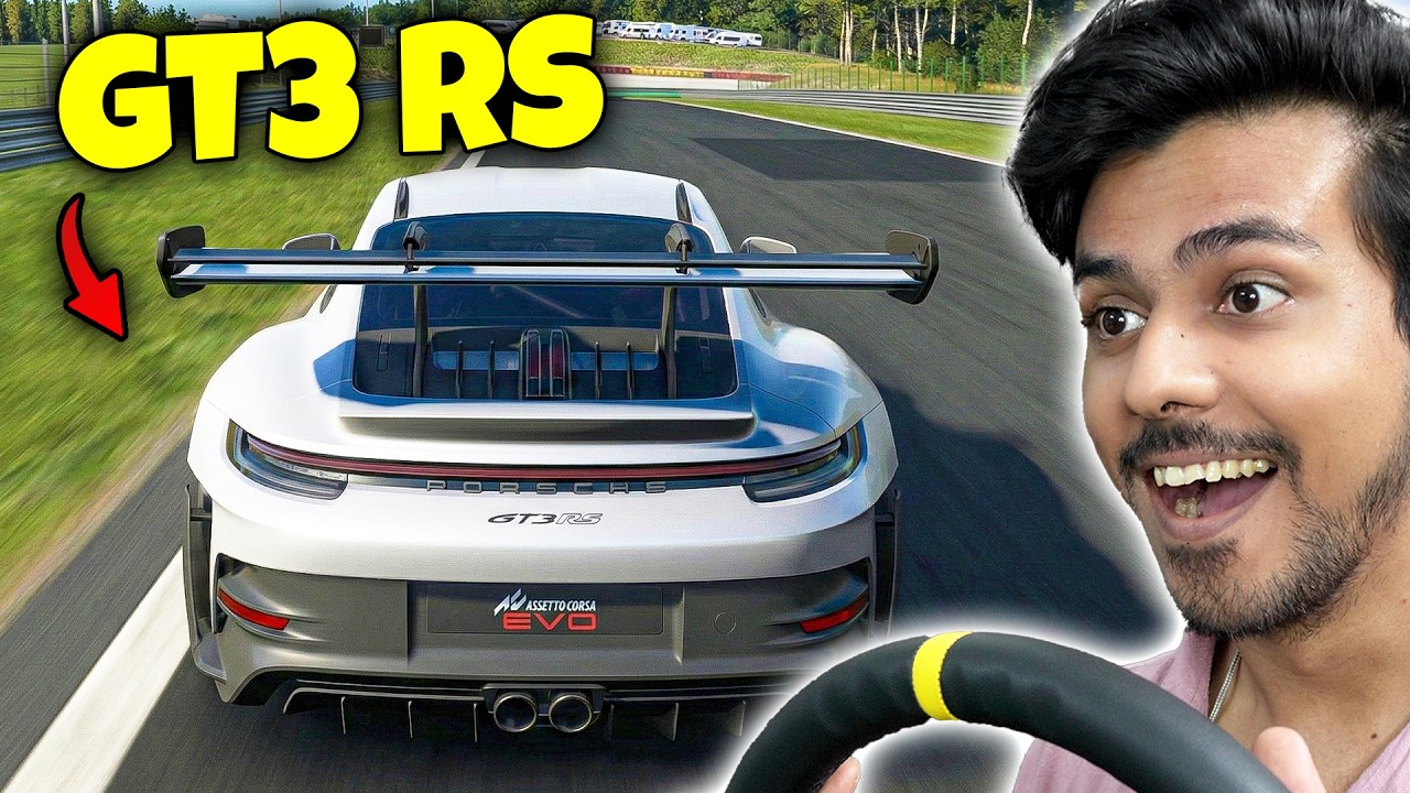 This is PORSCHE 911 GT3 RS (992) Simulator