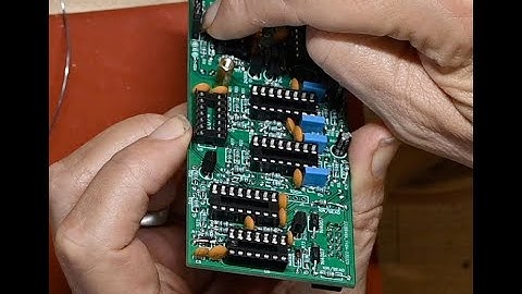 C.K. builds a CS 20 dual VCF kit from Cubusynth, eurorack