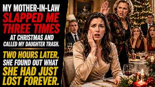 My Mother-in-Law Slapped Me 3 Times & Called My Daughter “Trash”—2 Hours Later, She Lost Everything