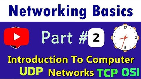 Networking Basics videos in YouTube | Part #2 | Introduction to Computer Networks  Types Topologies