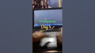 Day 9 of learning php server side language 💪🏻🚀 #scratchcoding #coding #codingdays #computer