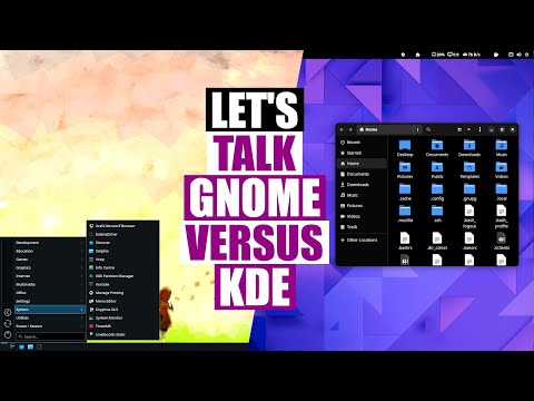 Vídeo: Què és Linux KDE i Gnome?