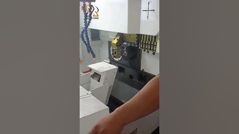 Bullet CNC swiss lathe machine test machine