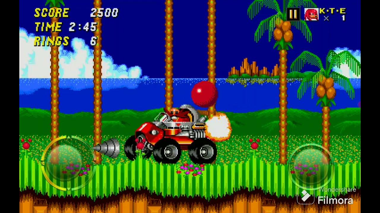 Прохождение игры Соник 2 за Наклза от My games TV - YouTube