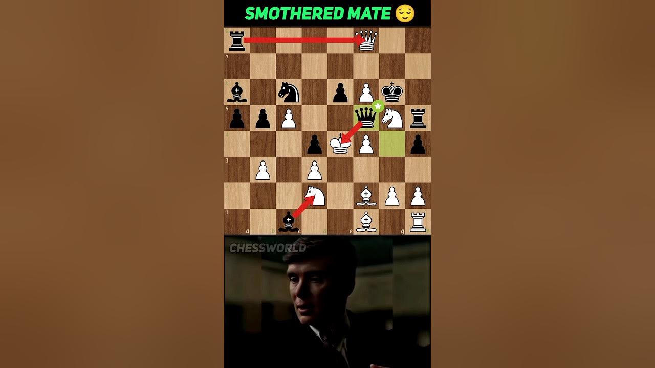 Smothered Mate Chess Puzzle T-Shirt