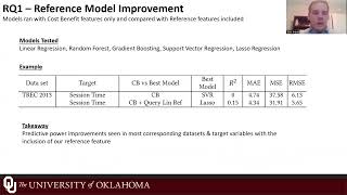 Tyler Brown: A Reference Dependence Approach to Enhancing Early Prediction of Session ... [Talk] Wealth