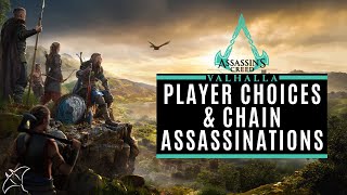 Player Choices & Chain Assassinations | Assassin's Creed Valhalla Player Choices & Chain Assassinations | Assassin's Creed Valhalla
