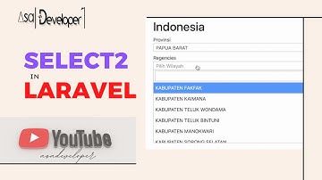 Menggunakan Select2 di Laravel
