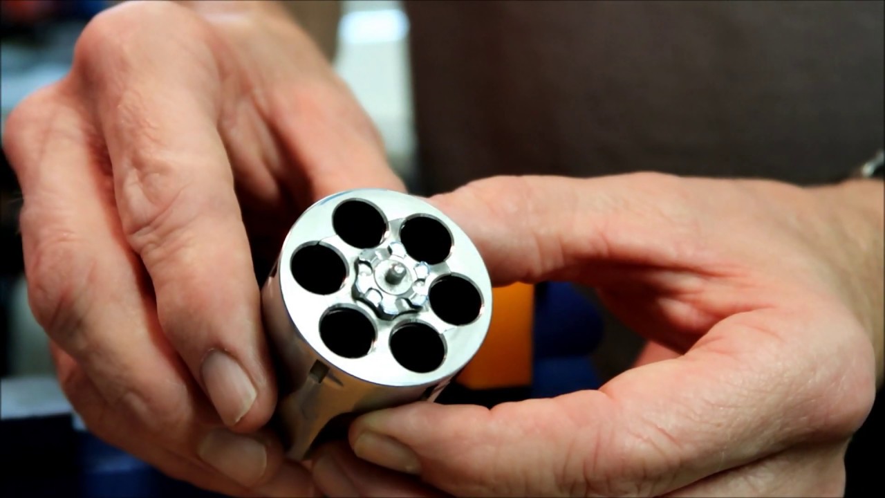 How To Chamfer A Revolver Cylinder