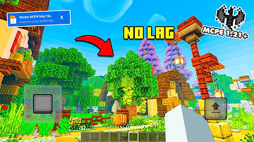 🔥Shader MCPE 1.21+ Mới Siêu Đẹp Chân Thật Máy Yếu Sài Được || Shader Minecraft PE