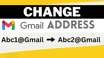 How do I change my email address name?
