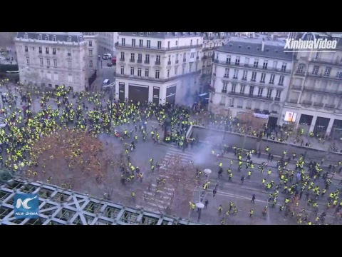 LIVE: "Yellow Vest" protests continue in Paris, France