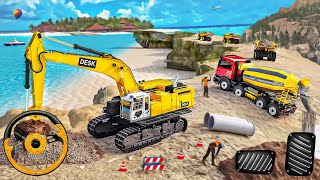City Construction JCB Game 3D - Heavy JCB Excavator Driving Simulator - Android GamePlay screenshot 2