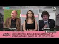 Javier Milei: "Cristina ve venir la crisis y el equipo económico de Alberto Fernández no"