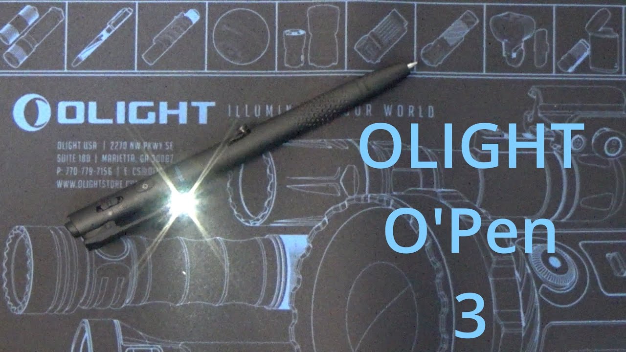 Фонарь Olight O’Pen 3 устраняет все недостатки свечения O’Pen.